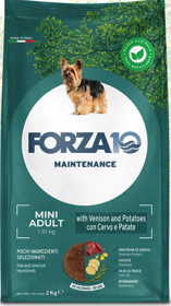 FORZA10 Maintenance Adult MINI Venison / Potato (Cervo / Patate) повседневный для взрослых собак Мелких пород ОЛЕНИНА / КАРТОФЕЛЬ (2 кг)