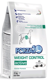 FORZA10 Active VETdiet Dog WEIGHT CONTROL вет.диета для собак при ожирении и сахарном диабете ВЕЙТ КОНТРОЛЬ (4 кг)