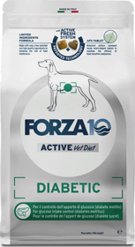 FORZA10 Active VetDiet Dog DIABETIC вет.диета для взрослых собак при сахарном диабете ДИАБЕТИК (1,5 кг)