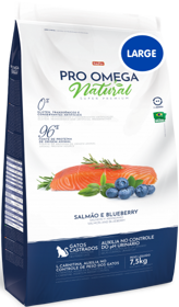 NATURAL PRO-OMEGA Gatos BIG Large CATRADOS Salmao / Blueberry сухой корм для СТЕРИЛИЗОВАННЫХ кошек КРУПНЫХ пород ЛОСОСЬ / ЦЫПЛЕНОК / ГОЛУБИКА (1 кг)