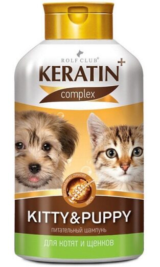 KERATIN+ Kitty Puppy шампунь для котят и щенков (400 мл)