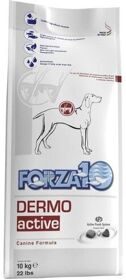 FORZA10 Active VETdiet Dog DERMO вет.диета для собак Средних и Крупных пород для поддержания функции кожи при дерматозах и выпадении шерсти ДЕРМО (10 кг)