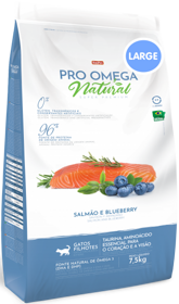 NATURAL PRO-OMEGA Filhotes BIG Large Salmao / Blueberry сухой корм для КОТЯТ, беременных и кормящих кошек КРУПНЫХ пород ЛОСОСЬ / ЦЫПЛЕНОК / ГОЛУБИКА (1 кг)