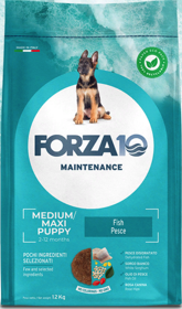 FORZA10 Maintenance PUPPY MEDIUM / MAXI Fish (Pesce) повседневный корм для Щенков Средних / Крупных пород РЫБА (12 кг)