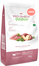 NATURAL PRO-OMEGA Gatos BIG Large ADULTOS Frango / Batata-Doce сухой корм для ВЗРОСЛЫХ кошек и котов КРУПНЫХ пород ЦЫПЛЕНОК / СЛАДКИЙ БАТАТ (1 кг)